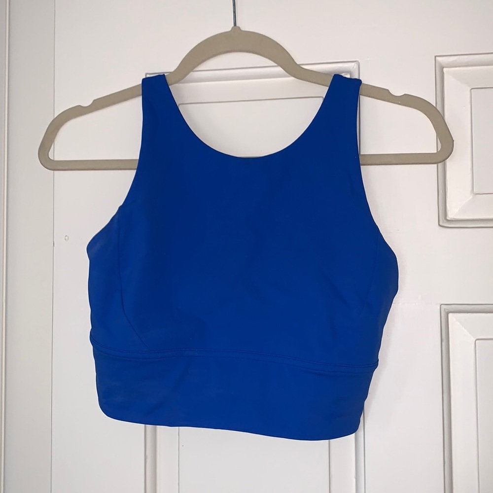 Lululemon medium support cropped tank